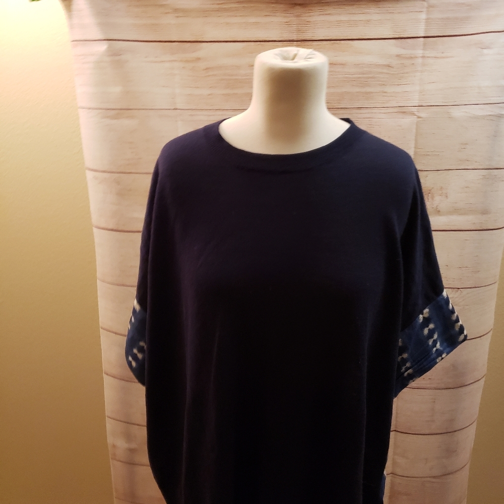 J.Crew size M. Wool & linen blend blouse.